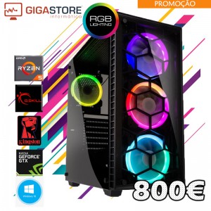 Gigastore Gamer Ryzen 5 3500X 3.59Ghz Ram 16GB Nvidia Geforce 1050Ti